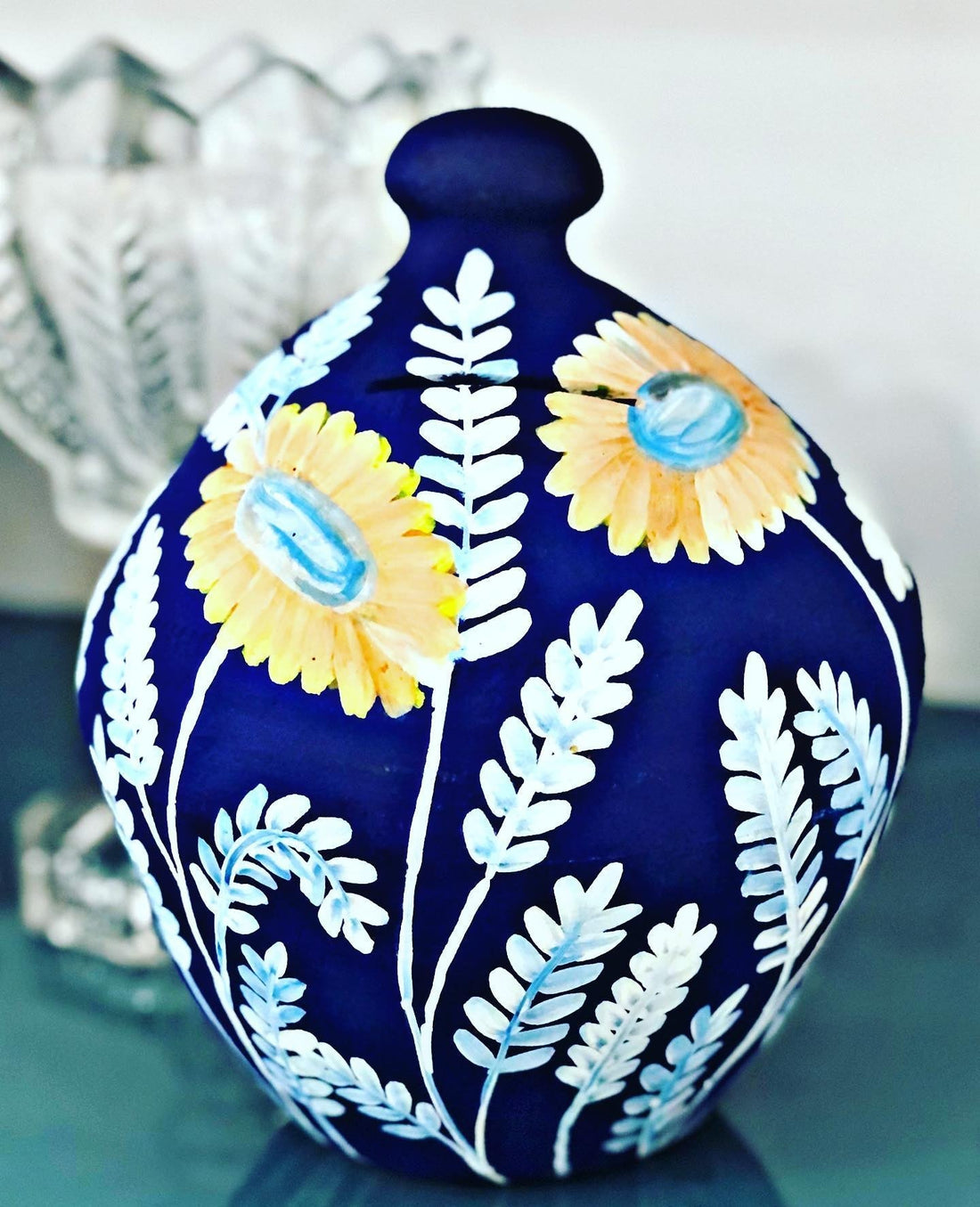 Hand-Painted Terracotta Piggy Banks