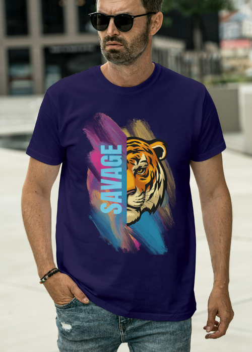 Printed Casual Cotton T-Shirts