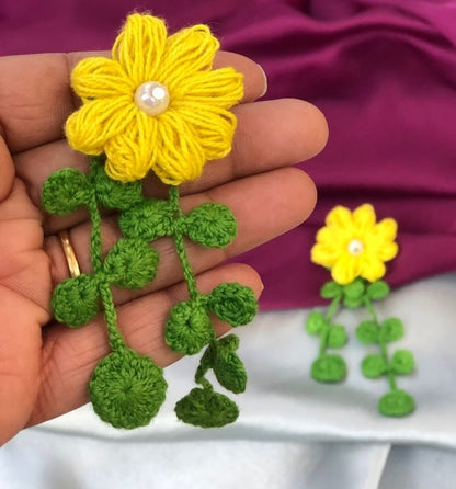 Phoolon Wali Drop Earrings